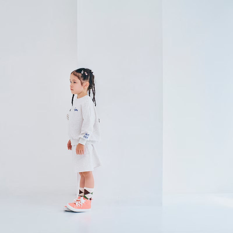 時尚長袖上衣短褲套裝 90/100/110/120/130/140/150cm 女童款