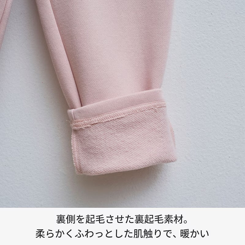 薄抓毛刺繡logo運動褲 100/110/120/130/140/150cm 女童款