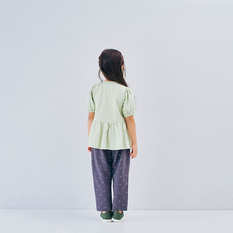 吸水速乾 腰部褶皺錐形褲子 90/100/110/120/130/140/150cm 女童款/男童款