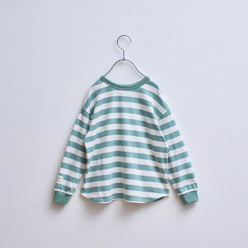 長袖條紋T恤 100/110/120/130cm 女童款/男童款