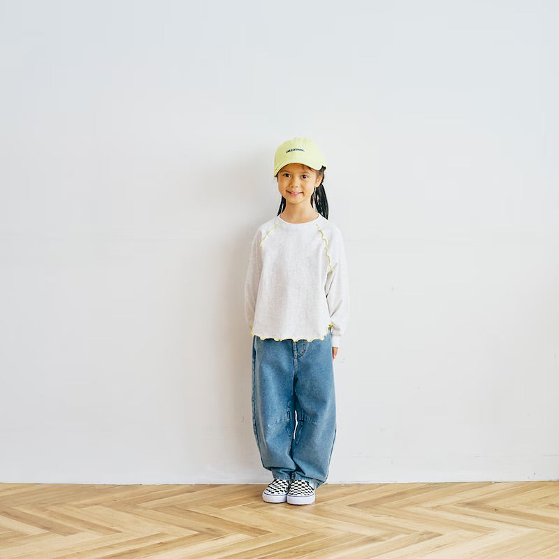 吸水速乾長袖上衣 90/100/110/120/130/140/150cm 女童款